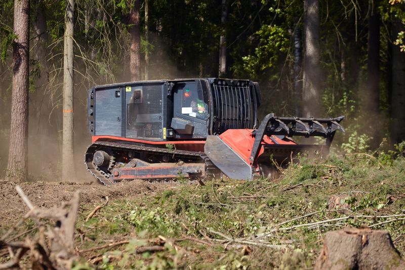 Forestry Mulching Equipment in Action